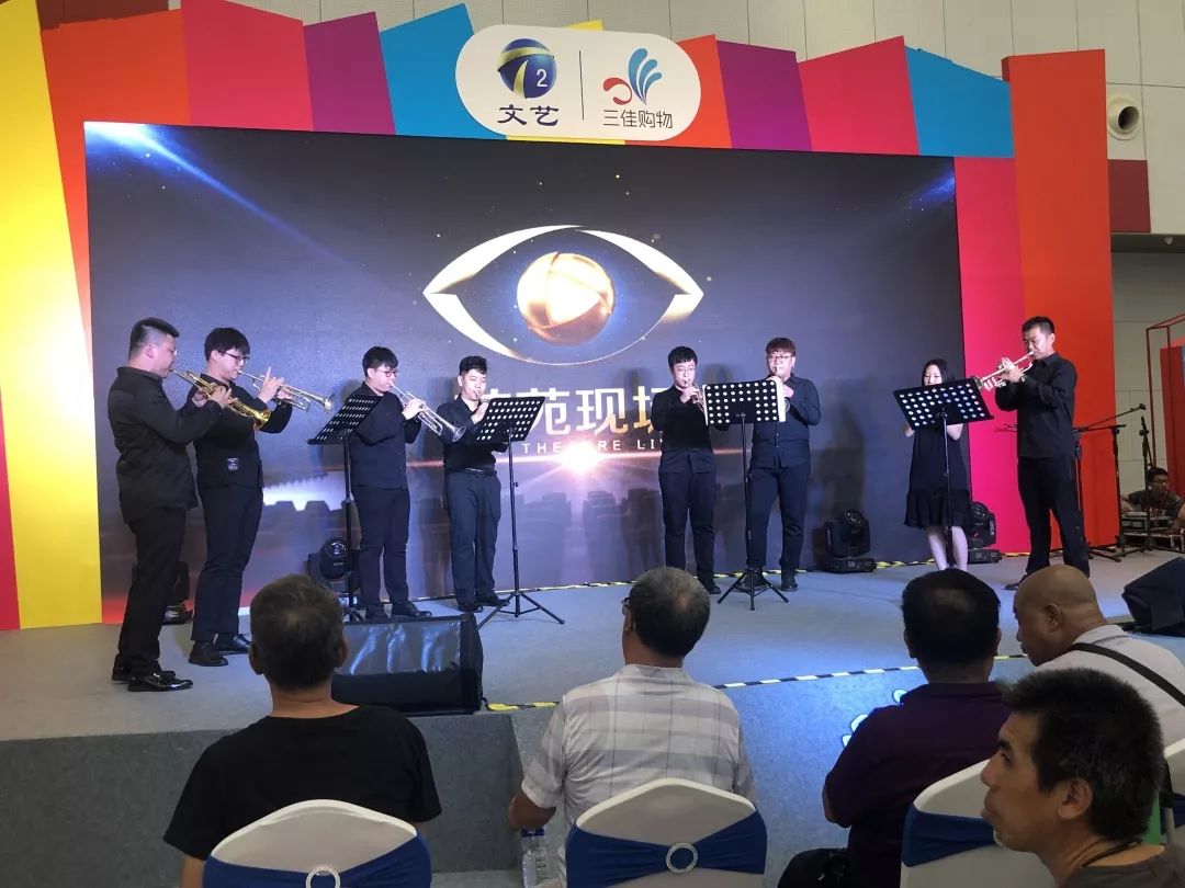 电视观众在n5馆同一展台文艺频道携手三佳购物频道天津梅江会展中心9