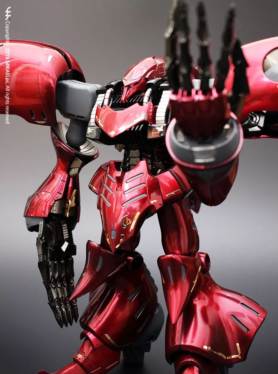 卡碧尼诅咒镜面涂装配色真喜庆