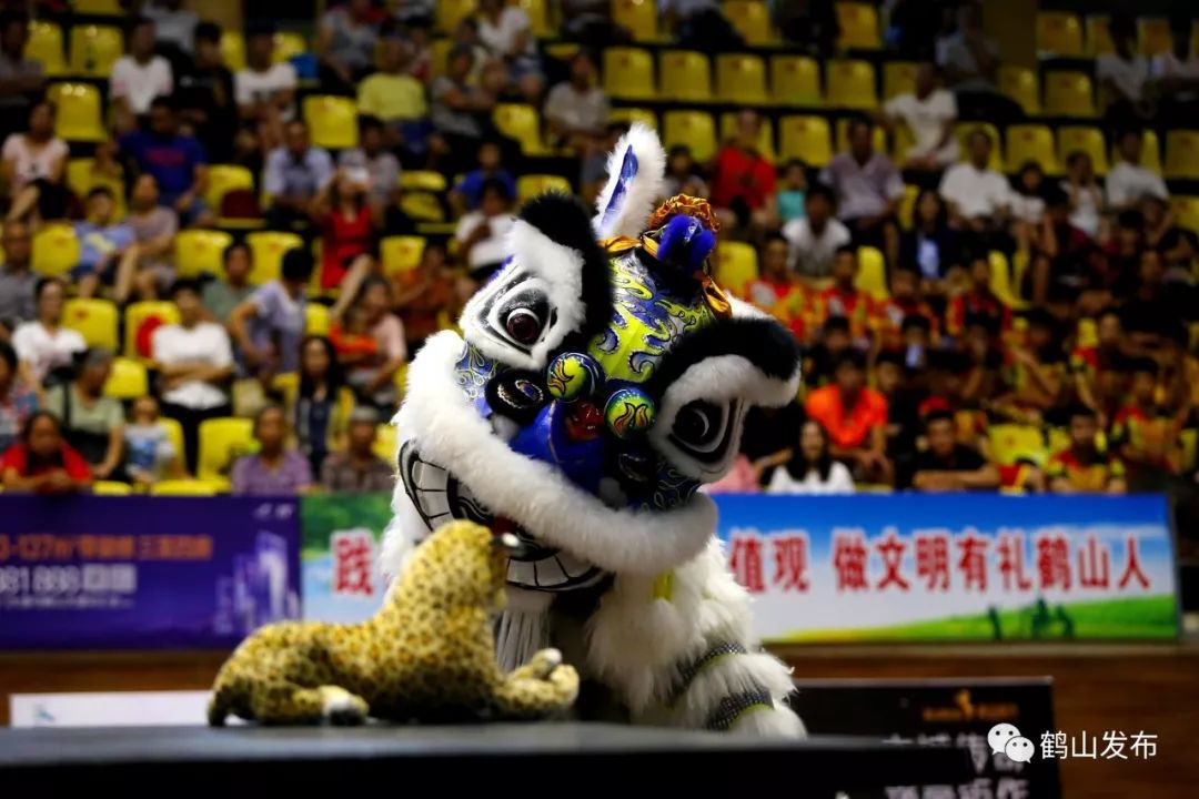 43头狮子鹤山大比武究竟冠军花落谁家