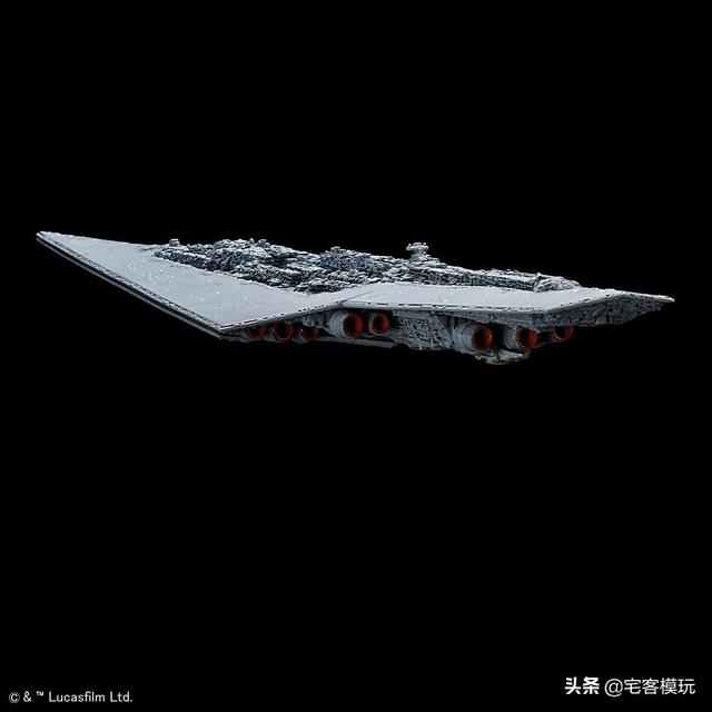 模玩资讯1100000执行者级超级歼星舰114500帝国级歼星舰