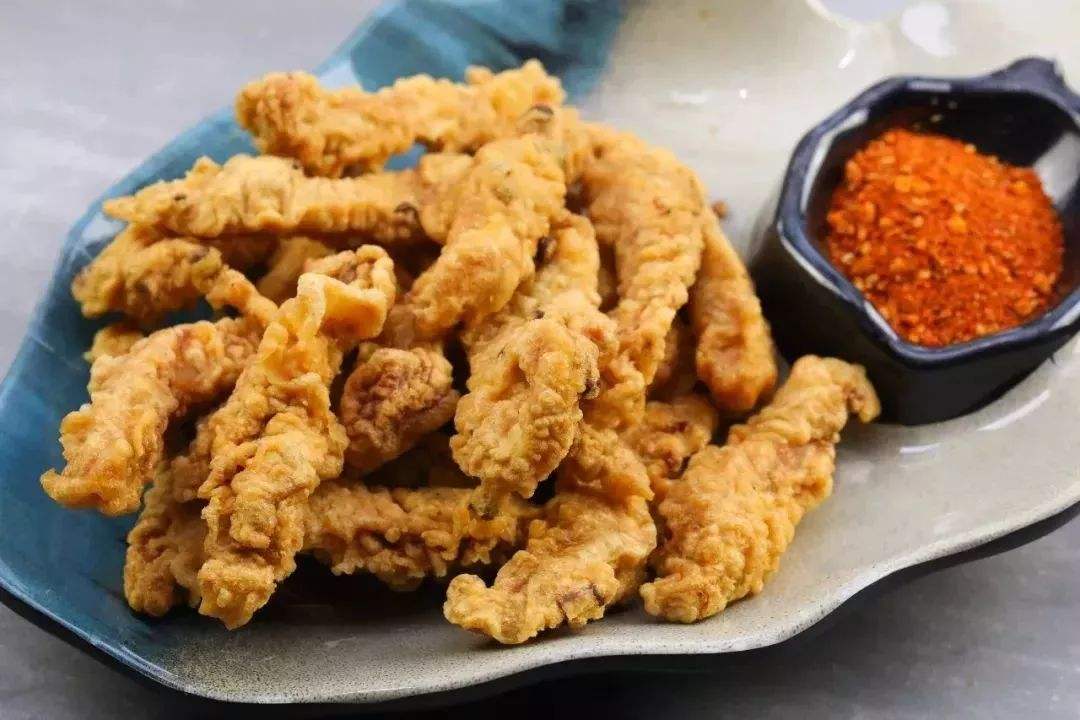 大师的菜炸酥肉图片