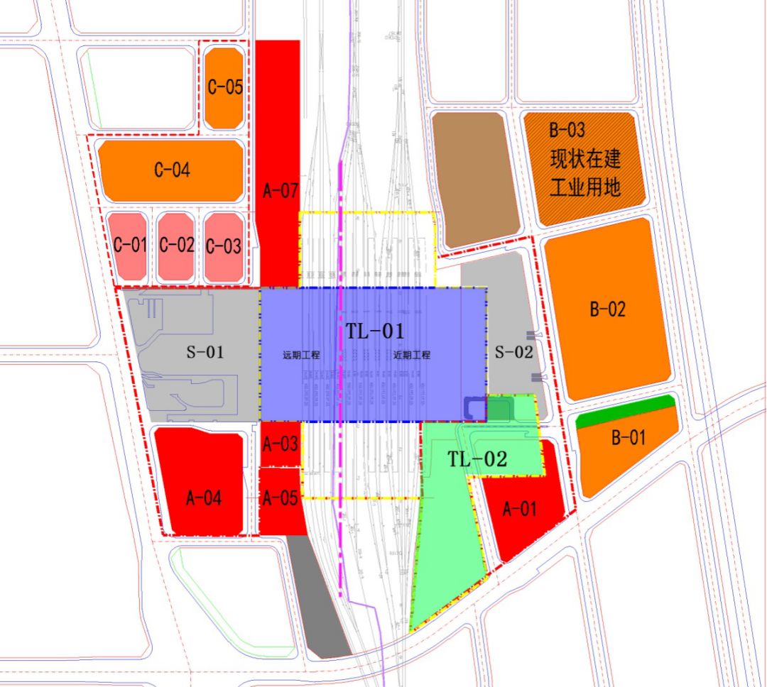 汕头站按一次性规划分近远期实施原则设计近期按照8台17线布置