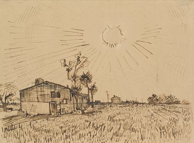 108幅梵高素描高清手稿,直击灵魂的质朴素描_籍贯