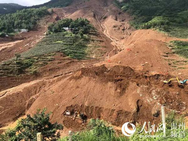 贵州水城723特大山体滑坡灾害遇难人数增至26人失联25人