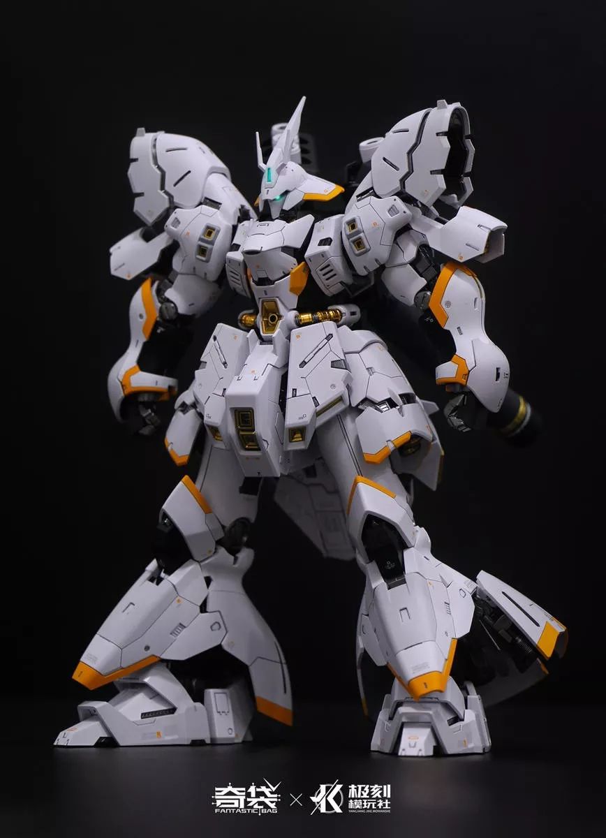 苍白的吉翁意志rg沙扎比追加细节改色喷涂作品