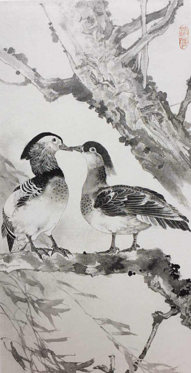 画家王根生写意花鸟画作品赏析