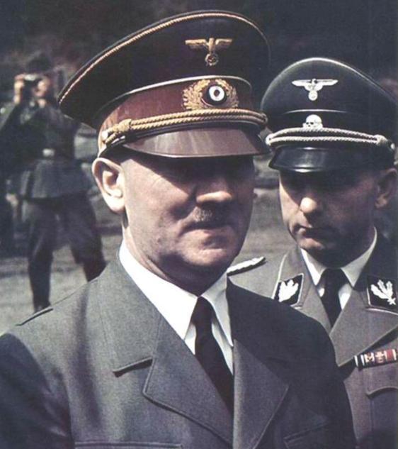 希特勒的头像照 霸气图片