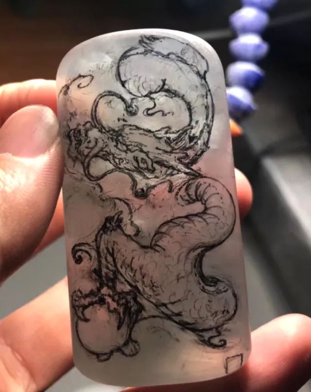 玉雕画稿赏析,设计赋予了翡翠灵魂