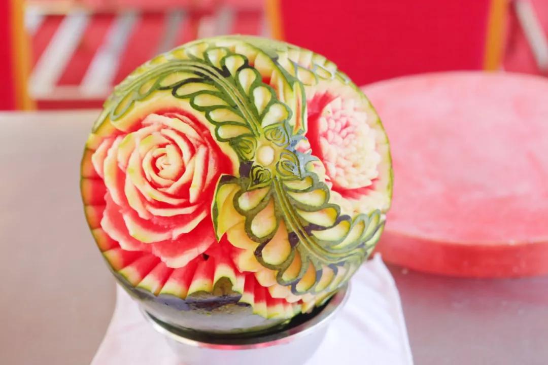 大神级别的雕刻原来西瓜也可以如此惊艳