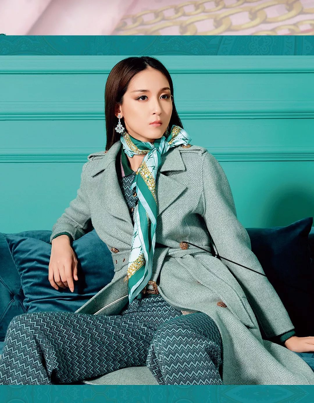 纽方2019秋季新品品鉴丝巾飞扬遇见最美的你