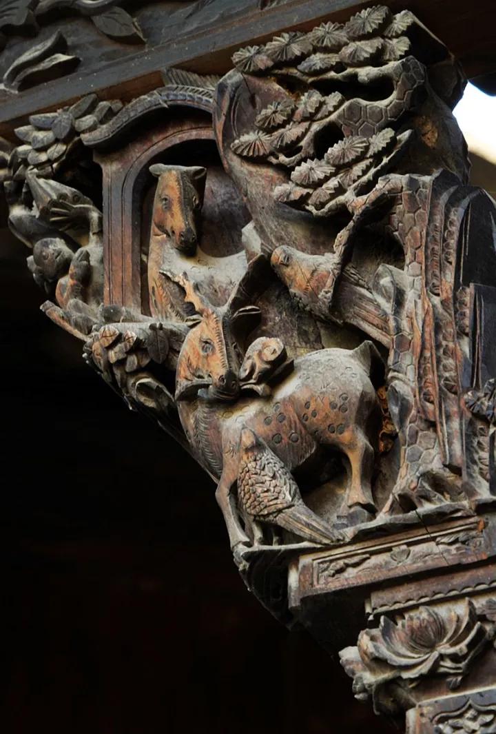 最美建筑丨雕花，中国古建筑的深情！_装饰