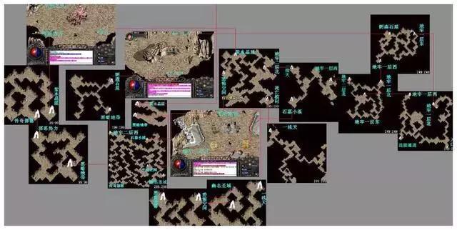 热血传奇170地图合集热血传奇我们的青春我们的热血都已经成了回忆