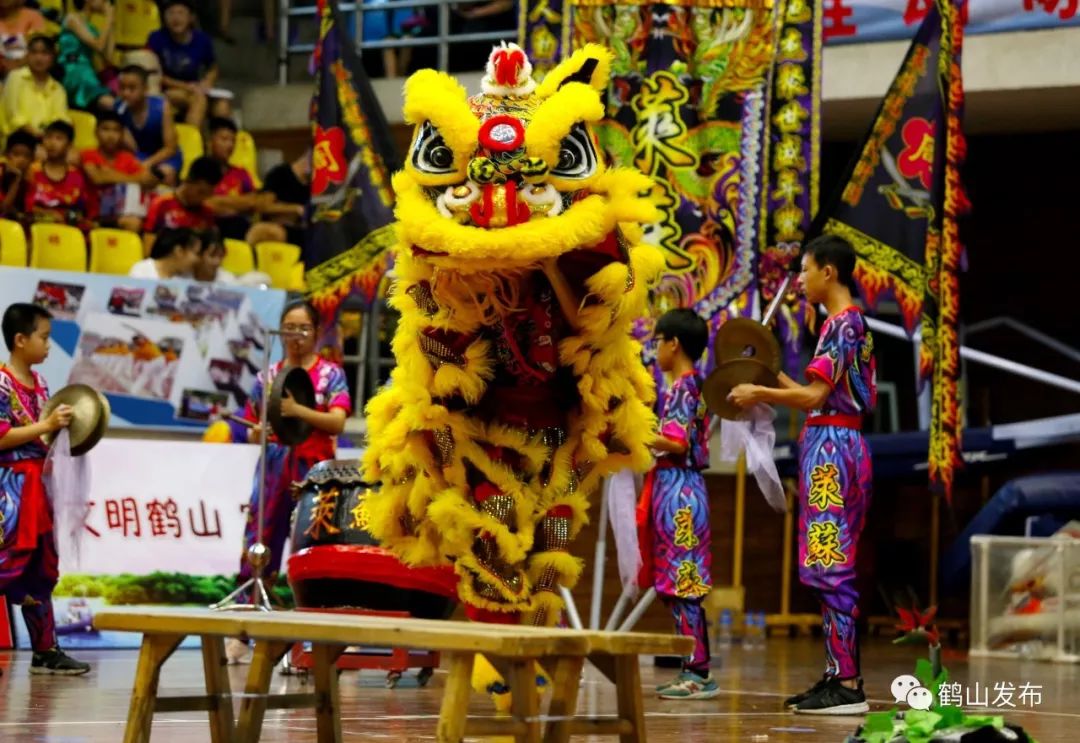 43头狮子鹤山大比武究竟冠军花落谁家