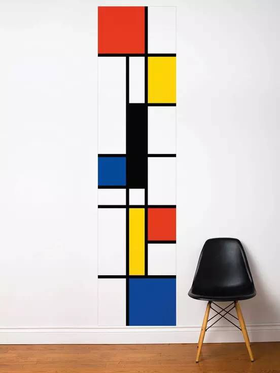 出版物,杂志,海报设计等方面,以蒙德里安作品为灵感的运用,更是比比皆