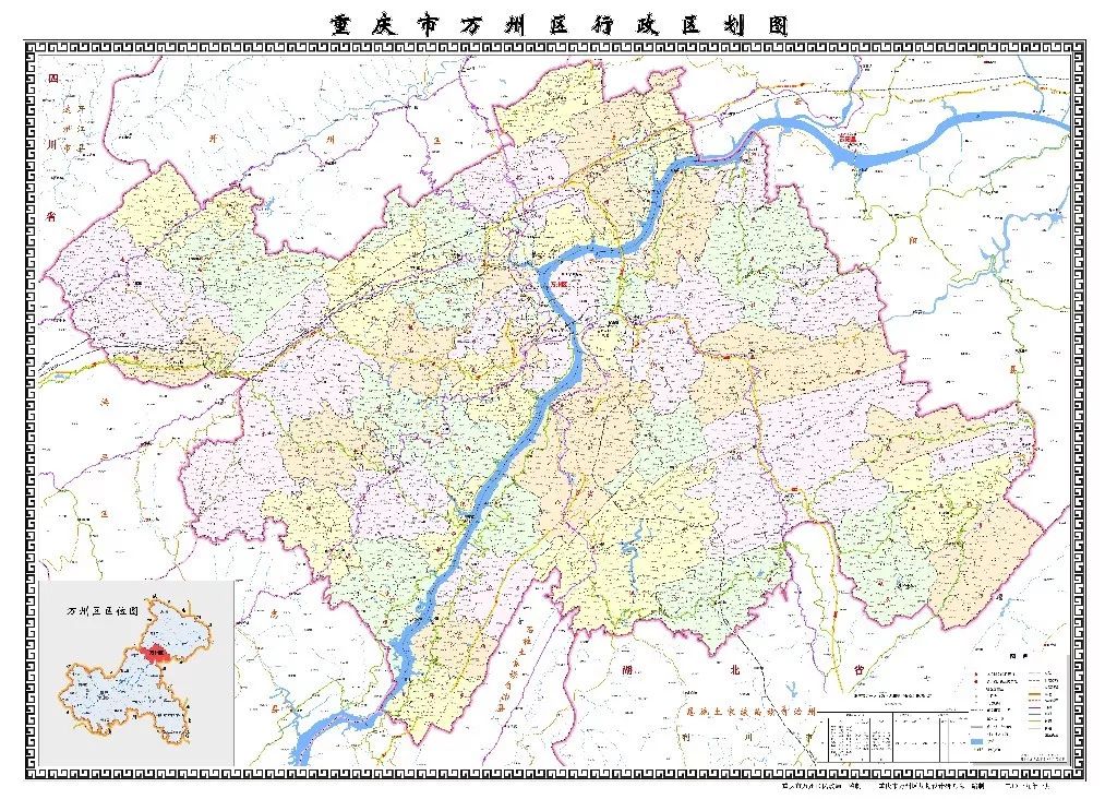 万州区新版行政区划图即将发布,双河口有变化!