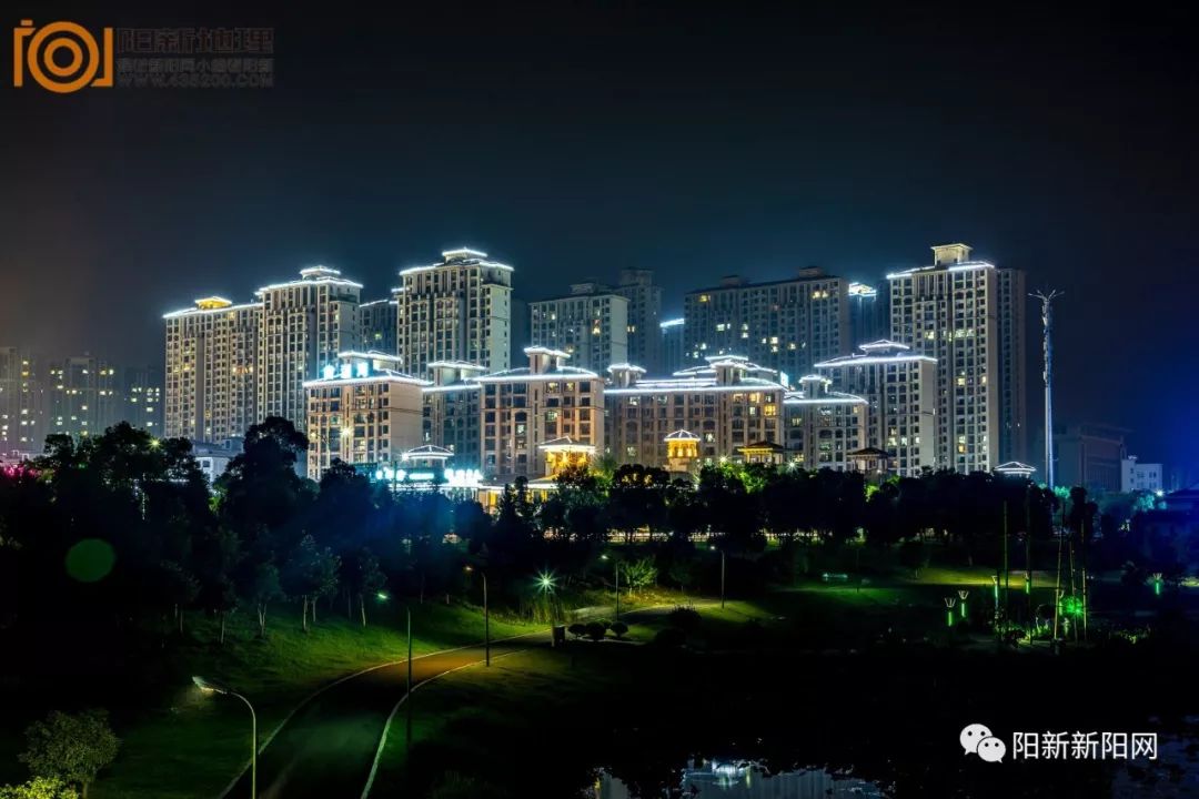 阳新地理又一波阳新夜景照出炉如此高大上美得不像个县
