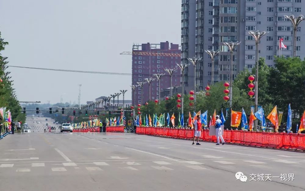 图说交城——二青会交城站火炬传递(多图)_山西省