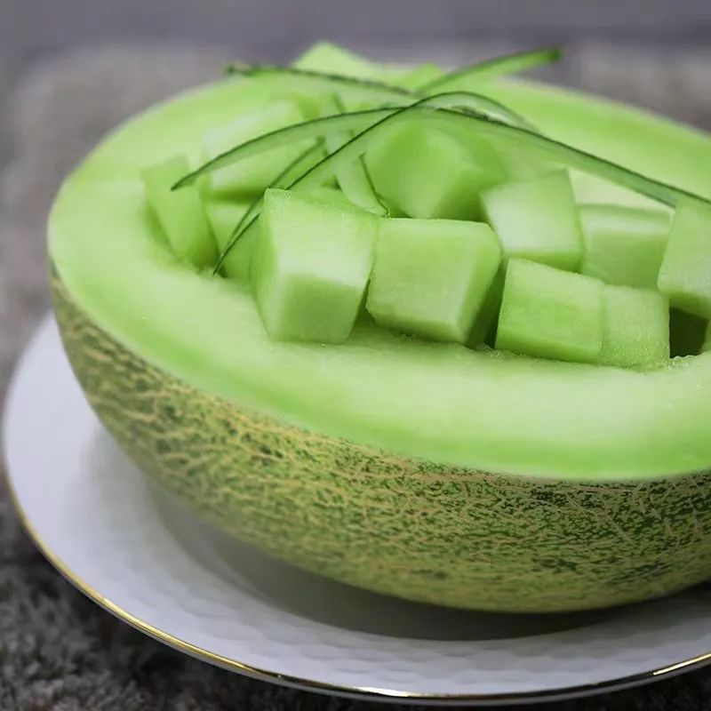 巴楚留香瓜不是网红香草冰淇淋