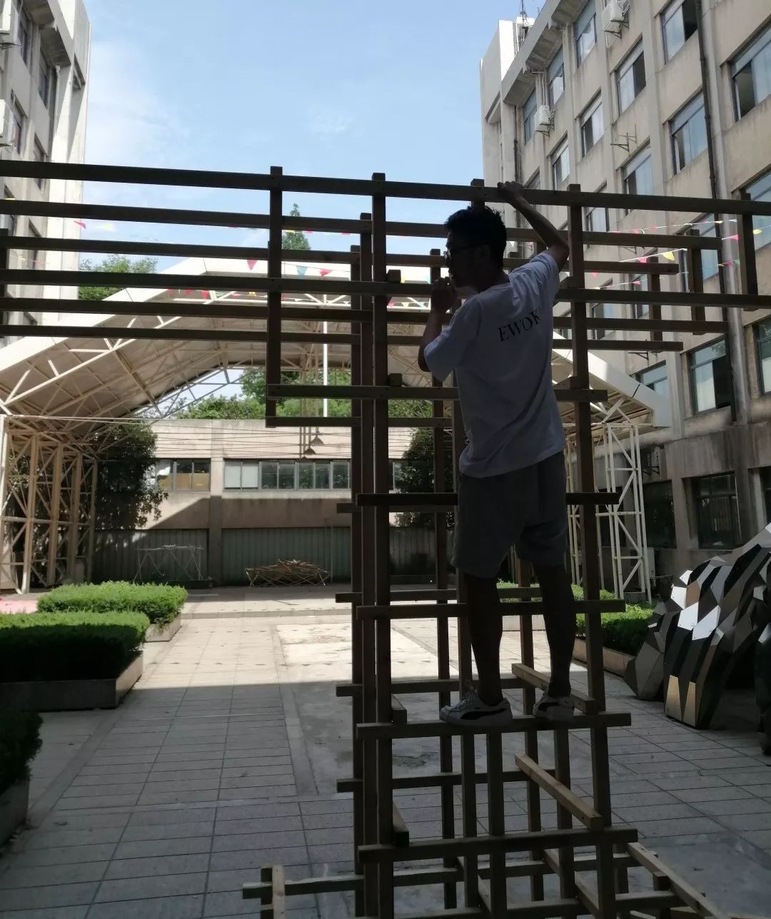 东南大学都灵理工大学芳木为邻2019uiacbc国际高校建造大赛