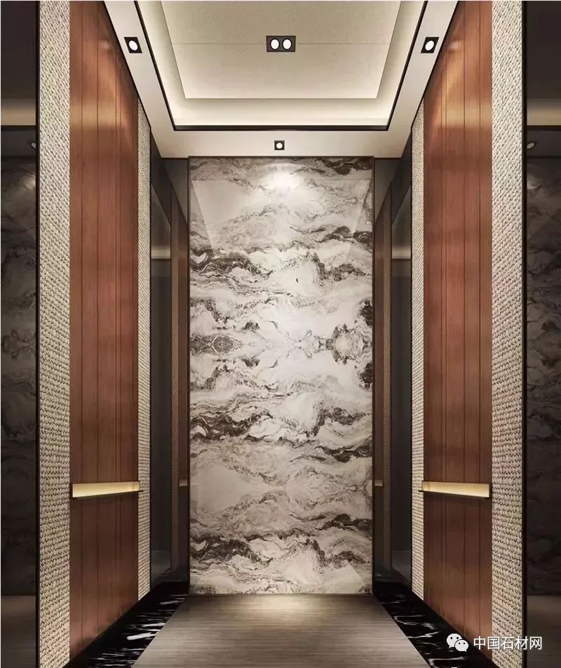 电梯内大理石拼花装饰效果2电梯地面拼花设计14)如果是已经安装好的