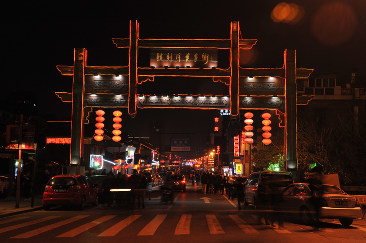 千年运河边古色古香胜利河美食街绿地全新打造旅游综合体