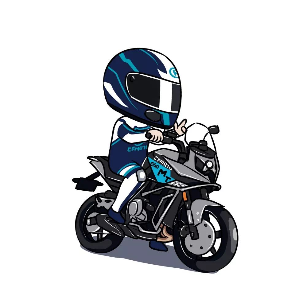 cfmoto骑士斗图专属表情包上线快来领取吧