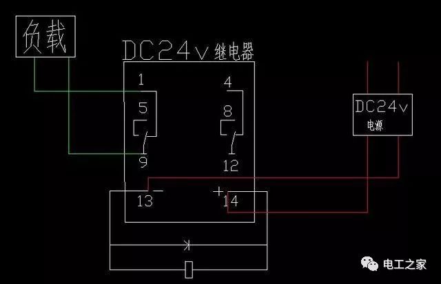 繼電器接線圖