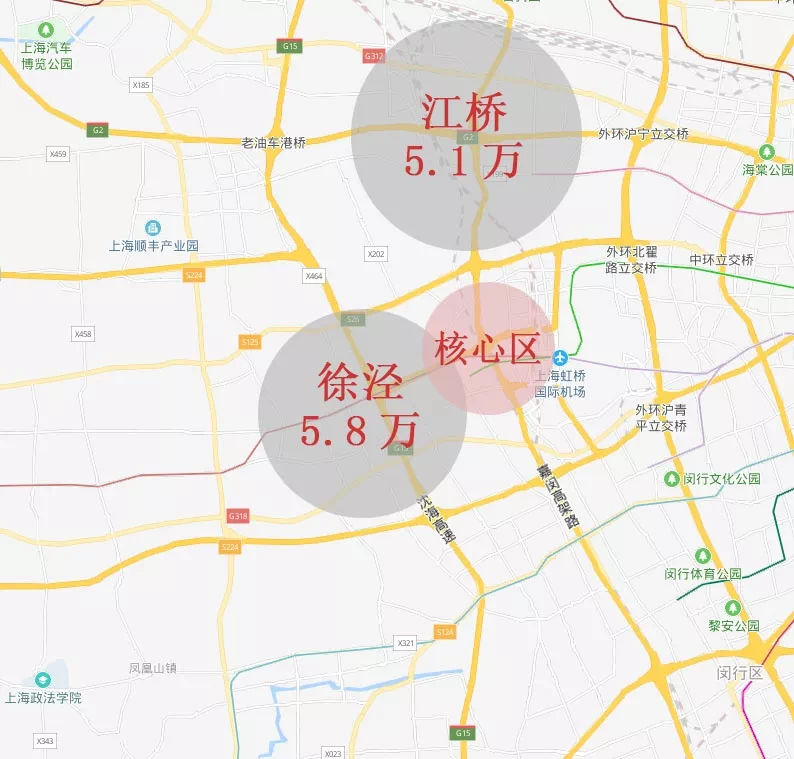 江桥板块分析:配套欠缺的北部为何备受欢迎?