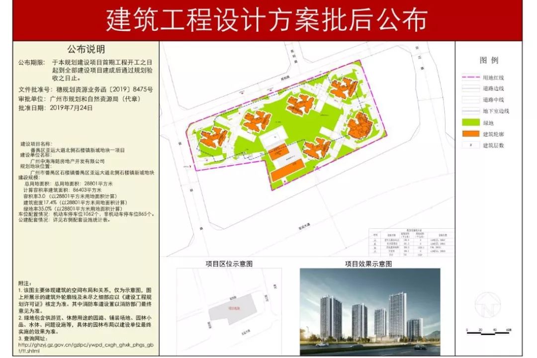 广州市规划和自然资源局发布了一则关于《番禺区亚运大道北侧石楼镇