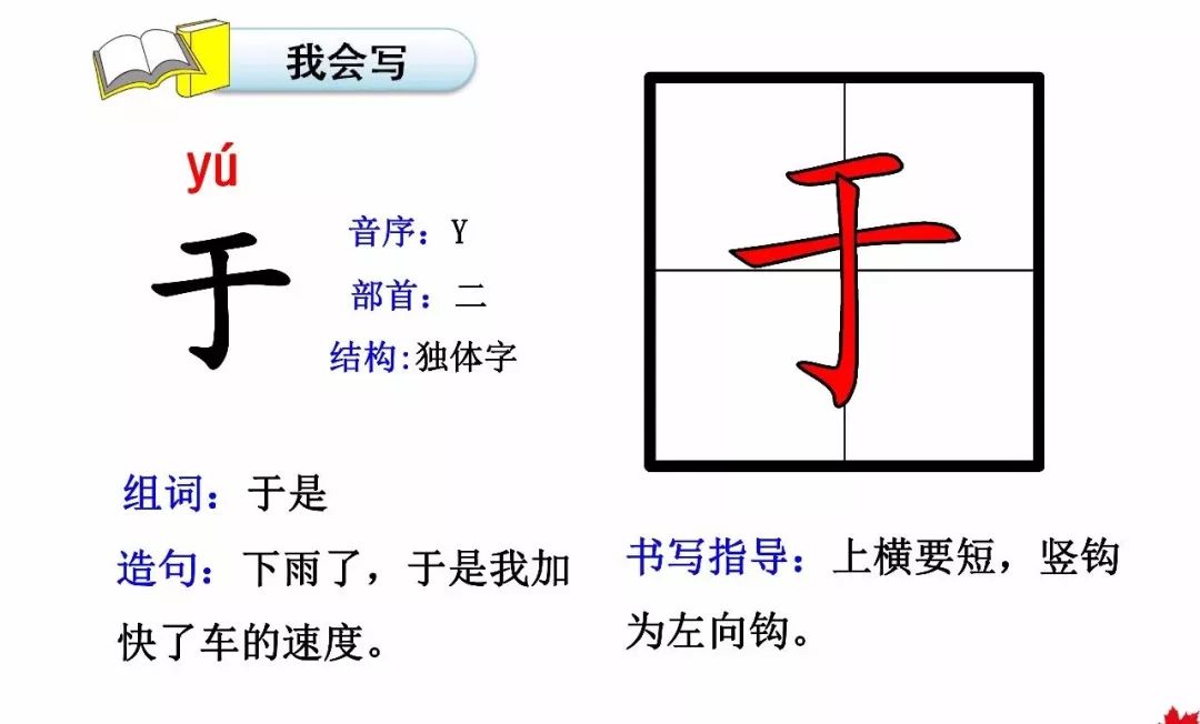 部编版二年级上册最新生字卡片(偏旁部首 组词造句)