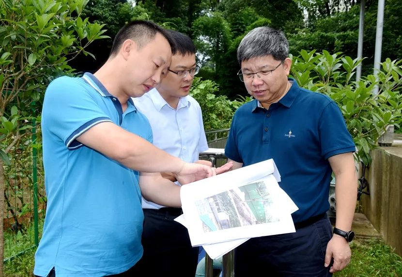履职石诗龙巡查黄墩溪推进沿线污水处理设备设施建设