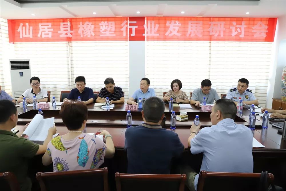 吴建军常委出席仙居县橡塑行业发展研讨会