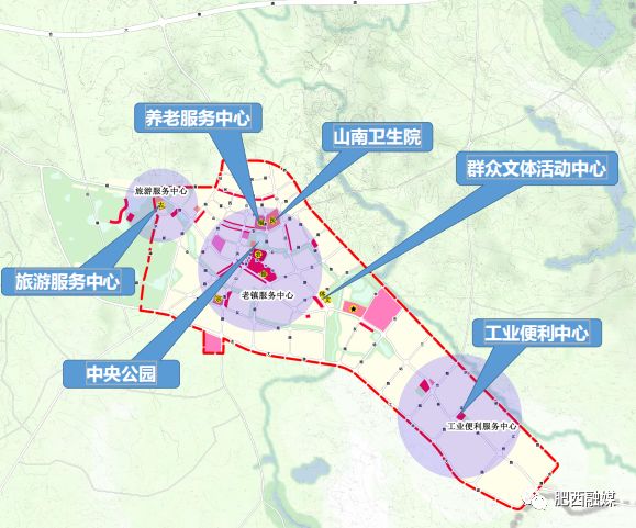 肥西县山南镇地图图片