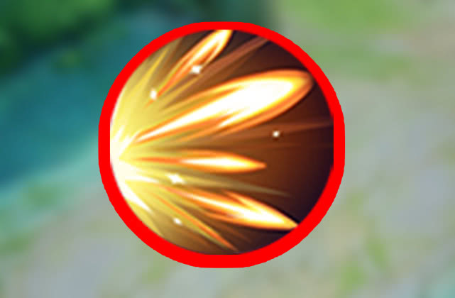 这个技能是一个能量球,在峡谷中使用能量球的英雄很多,但大多数使用