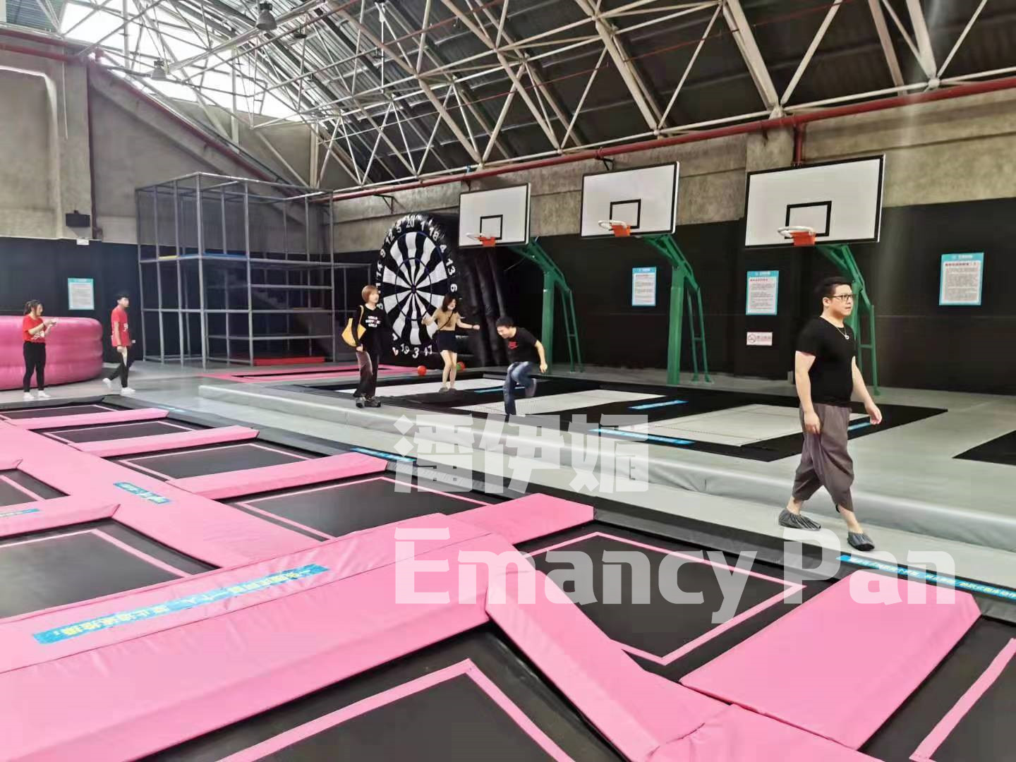 江苏连云港空中芭蕾蹦床公园airballet开业啦