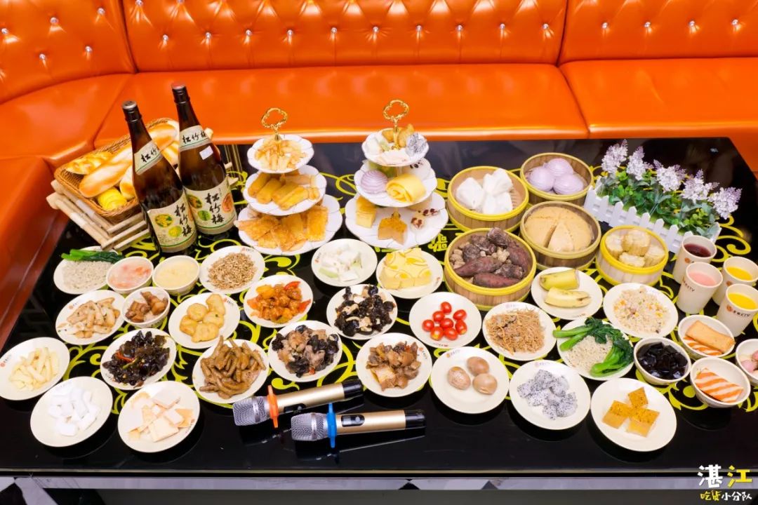 这家占地面积2200㎡的ktv,还有100 款美食自助餐任挑!_菜品