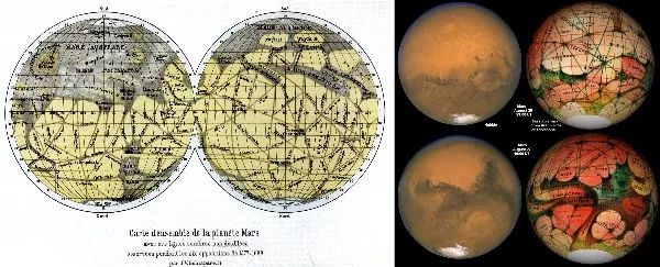 了一個狂熱的運河時代——繪製得越來越詳盡的火星地圖上線條縱橫交錯