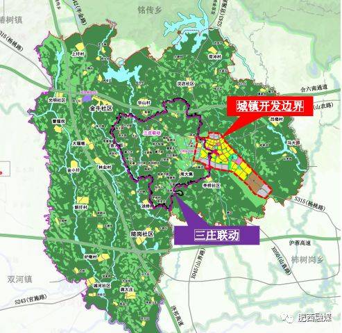 肥西县山南镇规划图片