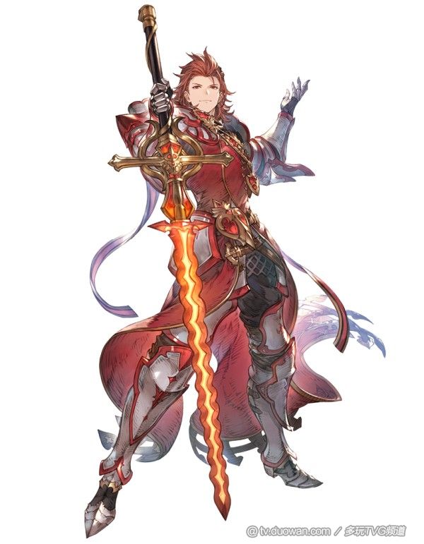 《碧蓝幻想versus》新角色炎帝帕西瓦尔公布