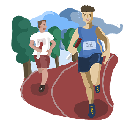 新区积极备战世警会 越野跑测试赛精彩来袭