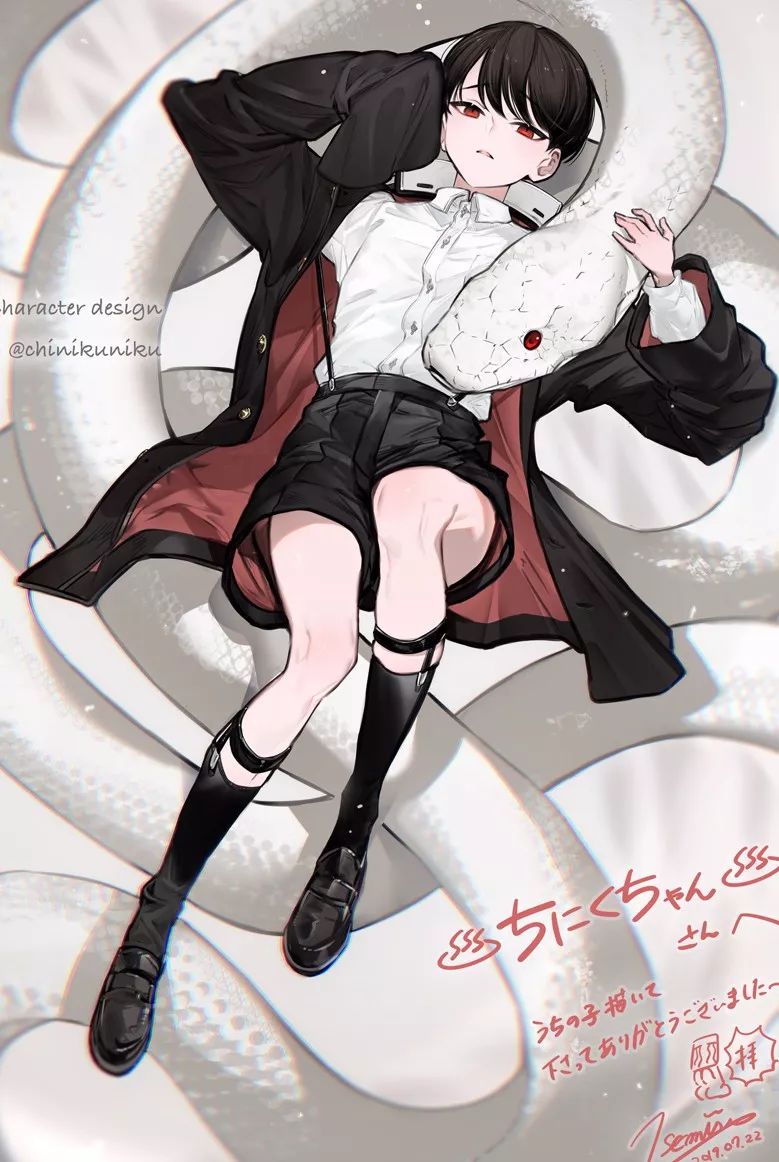 动漫人物壁纸鲨鱼牙