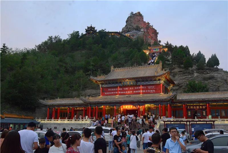 风里雨里我在二郎山庙会等你