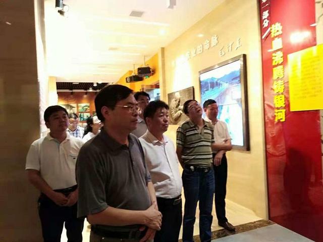 中国灌溉排水发展中心党委书记刘仲民一行到韶山灌区调研