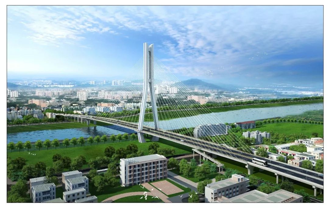 石南二桥即将开建飞跨东平河连接南庄与石湾