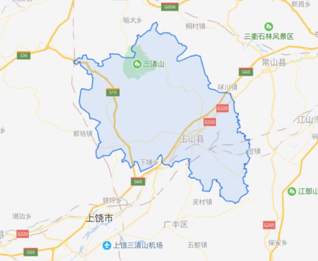 常山县何家乡地图图片