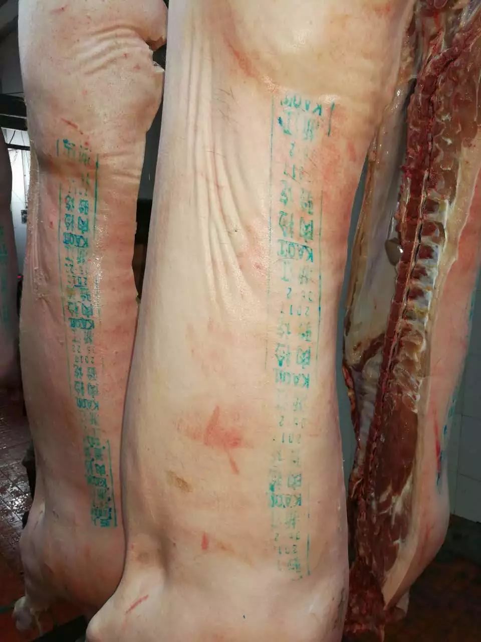 龙泉市民如何选购放心猪肉猪肉为什么要盖蓝色印章