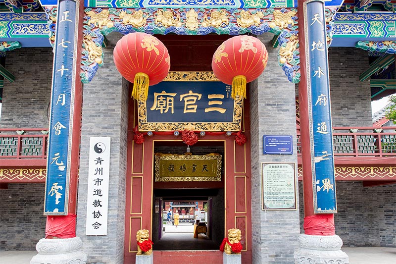 原创三官大帝道教神系中神阶很高的尊神中国上古就有祭天祭地和祭水的