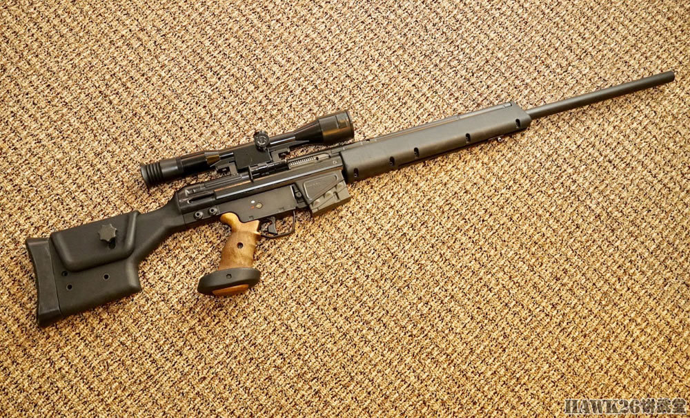黑克勒科赫psg1步枪美籍华人珍藏的70年代西德黑科技
