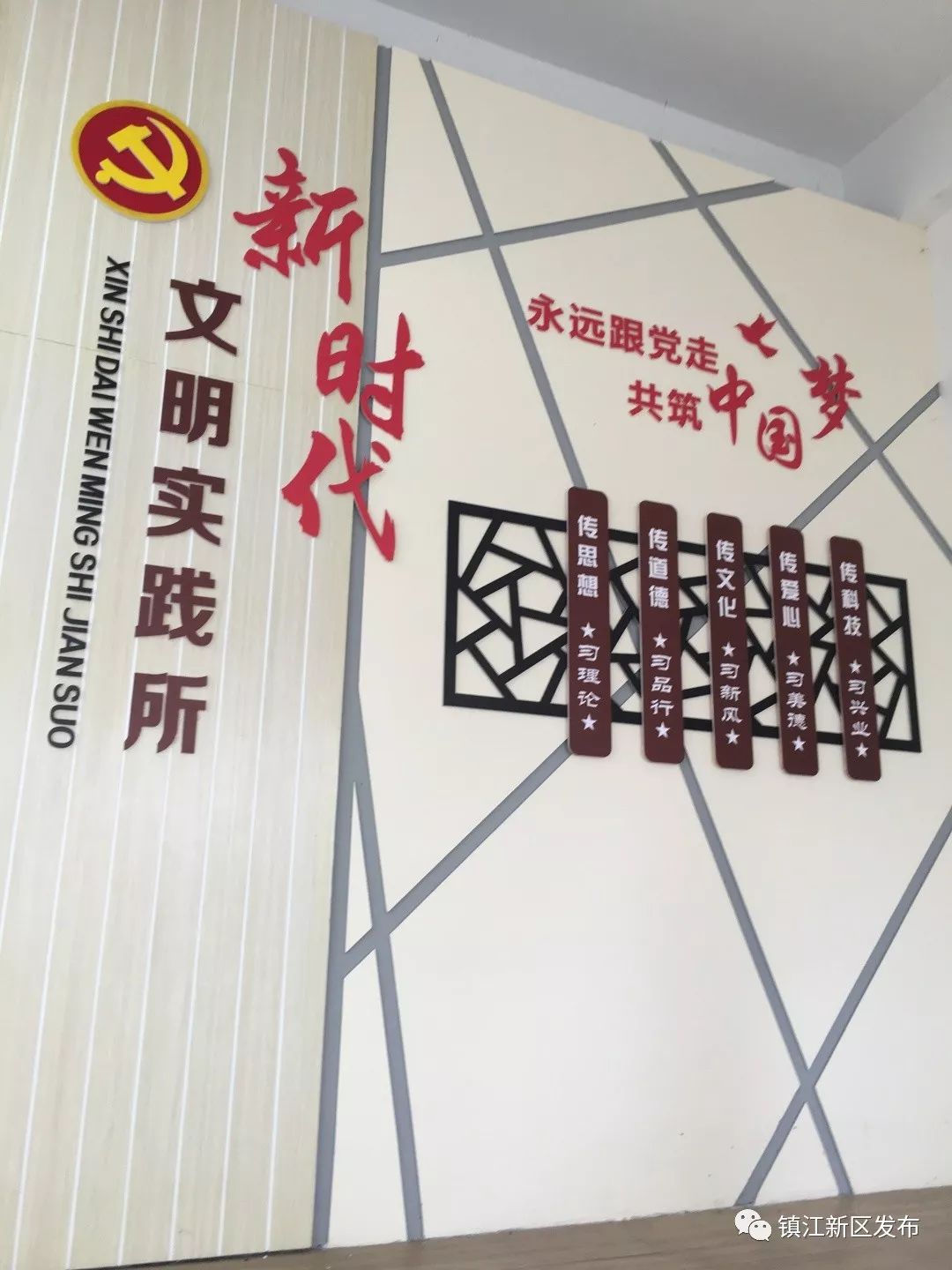 走进新区新时代文明实践阵地