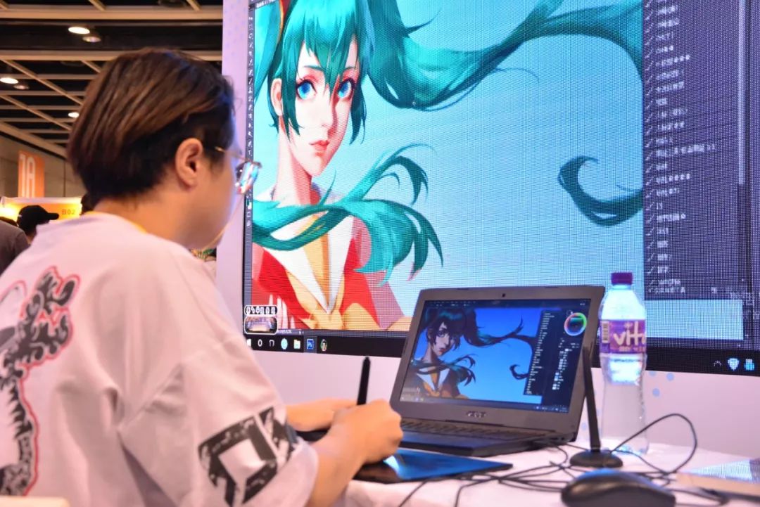 名动漫现场绘画教学